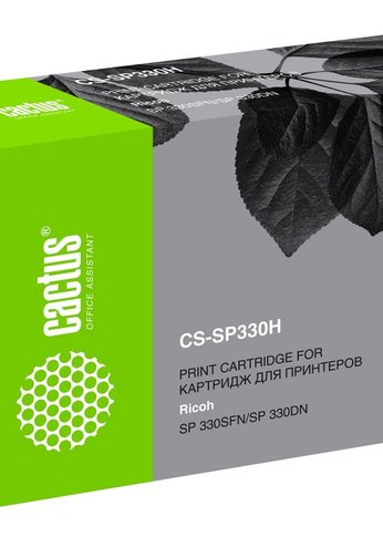 Картридж лазерный Cactus CS-SP330H 408281 черный (7000стр.) для Ricoh Aficio SP 330DN/330SFN/330SN