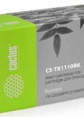 Картридж лазерный Cactus CS-TK1110 TK-1110 черный (2500стр.) для Kyocera FS 1020MFP/1040/1120MFP