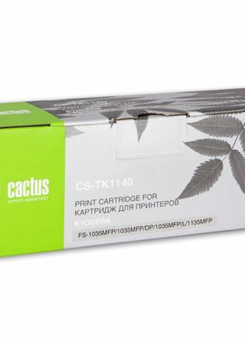 Картридж лазерный Cactus CS-TK1140 TK-1140 черный (7200стр.) для Kyocera FS-1035/1135/M2535dn