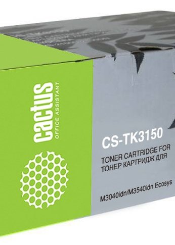 Картридж лазерный Cactus CS-TK3150 TK-3150 черный (14500стр.) для Kyocera Mita M3040idn/M3540idn Ecosys