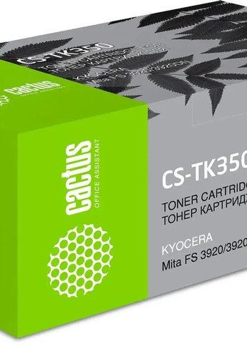 Картридж лазерный Cactus CS-TK350 TK-350 черный (15000стр.) для Kyocera Mita FS 3920/3920DN