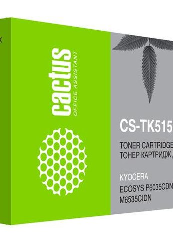 Картридж лазерный Cactus CS-TK5150BK TK-5150BK черный (12000стр.) для Kyocera Ecosys M6035cidn/P6035cdn