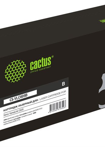 Картридж лазерный Cactus CS-VLC605B 106R03939 черный (16900стр.) для Xerox VERSALink C605