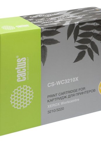 Картридж лазерный Cactus CS-WC3210X 106R01487 черный (4100стр.) для Xerox WorkCentre 3210/ 3220