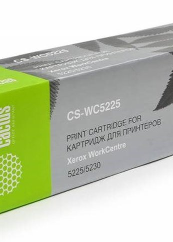 Картридж лазерный Cactus CS-WC5225 106R01305 черный (30000стр.) для Xerox WorkCentre 5225/5230