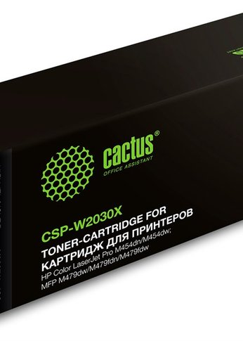 Картридж лазерный Cactus CSP-W2030X черный (7500стр.) для HP LJ M454/MFP M479