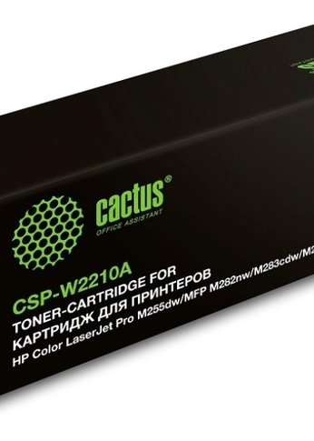 Картридж лазерный Cactus CSP-W2210A черный (1350стр.) для HP M255/MFP M282/M283