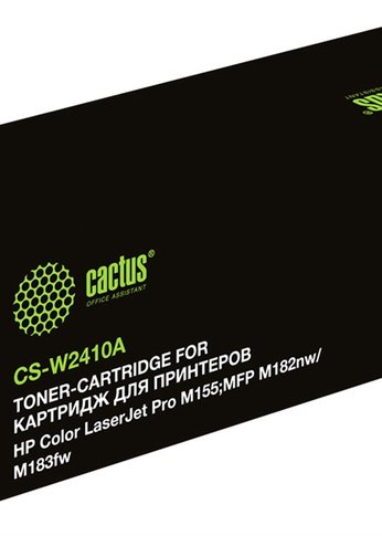 Картридж лазерный Cactus CSP-W2410A 216A черный (1050стр.) для HP Color LaserJet Pro M155;MFP M182nw/M183fw