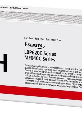 Картридж лазерный Canon 054HBK 3028C002 черный (3100стр.) для Canon MF645Cx/MF643Cdw/MF641Cw/LBP623Cdw/621Cw