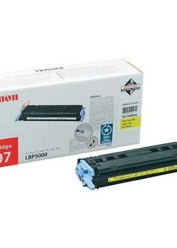 Картридж лазерный Canon 707Y 9421A004 желтый (2000стр.) для Canon LBP-5000/5100