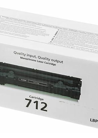 Картридж лазерный Canon 712 1870B002 черный (1500стр.) для Canon LBP-3010/3020