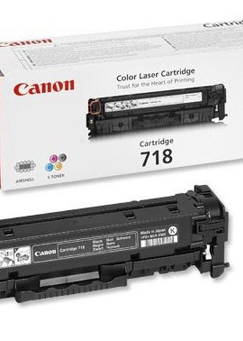 Картридж лазерный Canon 718BK 2662B002 черный (3400стр.) для Canon LBP7200/MF8330/8350