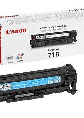 Картридж лазерный Canon 718C 2661B002/014 голубой (2900стр.) для Canon LBP7200/MF8330/8350