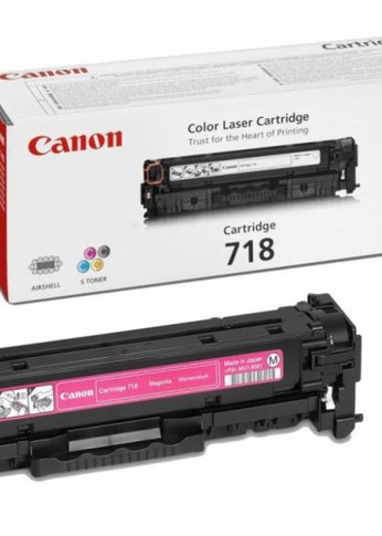 Картридж лазерный Canon 718M 2660B002/014 пурпурный (2900стр.) для Canon LBP7200/MF8330/8350