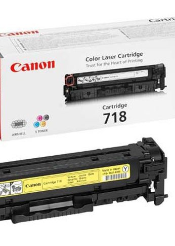 Картридж лазерный Canon 718Y 2659B002/014 желтый (2900стр.) для Canon LBP7200/MF8330/8350