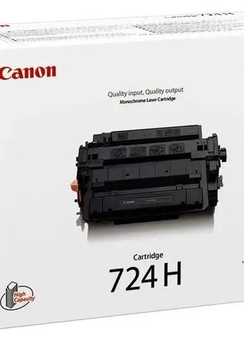 Картридж лазерный Canon 724H 3482B002 черный (12500стр.) для Canon LBP-6750Dn