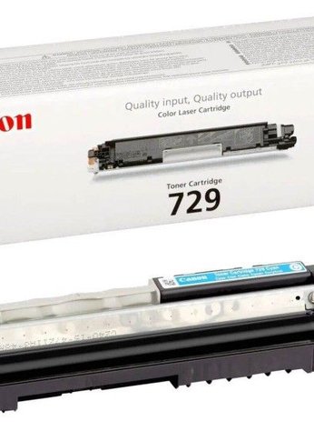 Картридж лазерный Canon 729C 4369B002 голубой (1000стр.) для Canon i-Sensys LBP-7010C/7018C