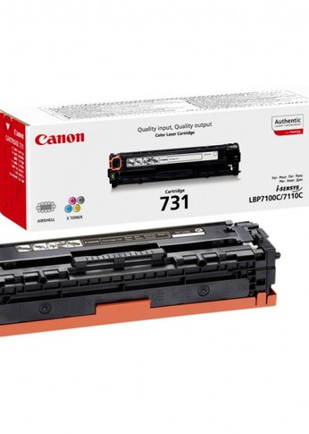 Картридж лазерный Canon 731BK 6272B002 черный (1400стр.) для Canon LBP7110