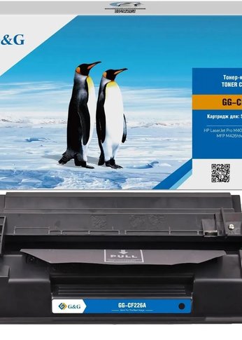 Картридж лазерный G&G GG-CF226A черный (3100стр.) для HP LJ M402d/M402n/M426dw/M426fdn/M426fdw