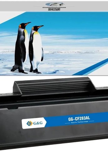 Картридж лазерный G&G GG-CF283AL черный (2500стр.) для HP LJ Pro M125/125FW/125A/M127/M127FW/FN/M201/M225MFP