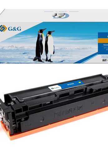 Картридж лазерный G&G GG-CF532A CF532A желтый (900стр.) для HP CLJ M154A/M154NW M180/180N/M181/M181FW