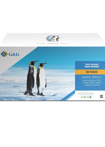 Картридж лазерный G&G GG-K404S черный (1500стр.) для Samsung SL-C430/C430W/C480/C480W/C480FW