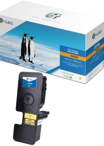 Картридж лазерный G&G GG-TK5220Y желтый (1200стр.) для Kyocera ECOSYS P5021cdn/P5021cdw/M5521cdn/M5521cdw