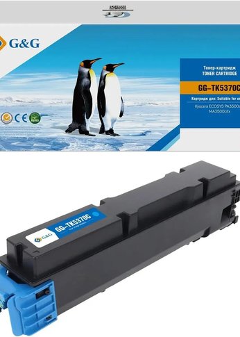 Картридж лазерный G&G GG-TK5370C TK-5370C голубой (5000стр.) для Kyocera ECOSYS PA3500cx/MA3500cifx