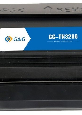 Картридж лазерный G&G GG-TN3280 черный (12000стр.) для Brother DCP-8085/8085DN/HL-5340/5340D/5350/5350DN/5370/5370DW/MFC-8880/8880DN