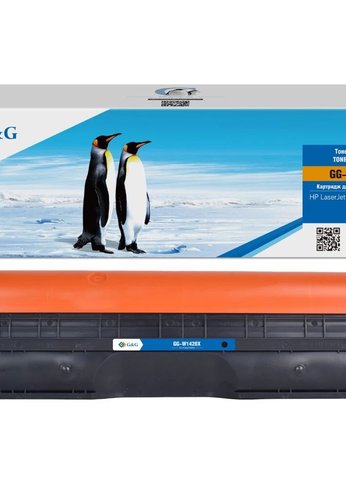 Картридж лазерный G&G GG-W1420X W1420A черный (2000стр.) для HP LJ M110w/MFP M140w