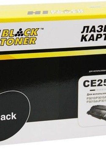 Картридж лазерный Hi-Black CE255A для LJ P3015 ресурс 6000 стр.