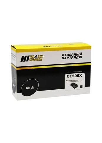 Картридж лазерный Hi-Black CE505X/Canon для HP LJ P2055D/2055DN/2055X, 6.5к