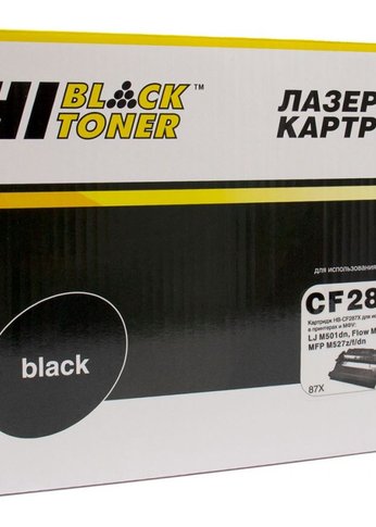 Картридж лазерный Hi-Black CF287X для HP LJ M506dn/M506x/M527dn/M527f/M527c, 15K