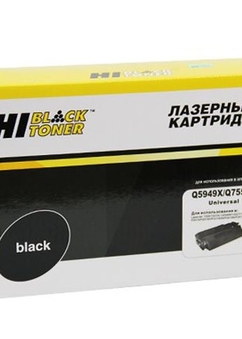 Картридж лазерный Hi-Black Q5949X/Q7553X для LJ P2015/1320/3390/3392, универсальный (7000стр.) с чипом