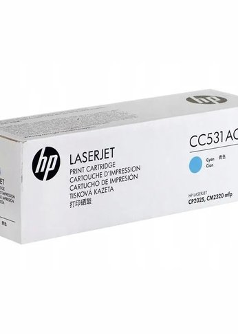 Картридж лазерный HP 304A CC531AC голубой (2800стр.) для HP LJ CP2025/CM2320 (техн.упак)