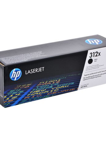 Картридж лазерный HP 312A CF380X черный (4400стр.) для HP CLJ Pro M476