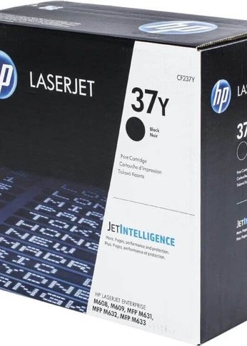 Картридж лазерный HP 37Y CF237Y черный (41000стр.) для HP LJ Ent M609x/ M609dn/ M632z/ M608n/ M608x/ M631z/ M631dn/ M632fnt/ M631h/ M608dn/ M632h