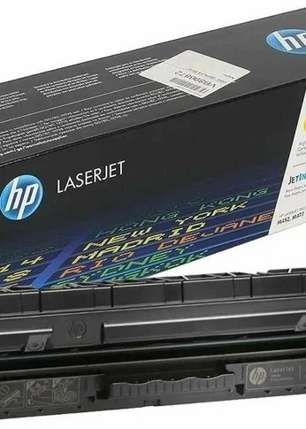 Картридж лазерный HP 410X CF412X желтый (5000стр.) для HP LJ Pro M452/M477