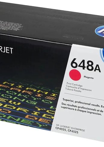 Картридж лазерный HP 648A CE263A пурпурный (11000стр.) для HP CLJ CP4525