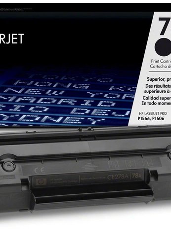 Картридж лазерный HP 78A CE278A черный (2100стр.) для HP LJ P1566/P1606w/M1536
