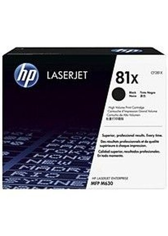 Картридж лазерный HP 81X CF281XC черный для HP LJ Pro M630z/f/h M605dh/n/x