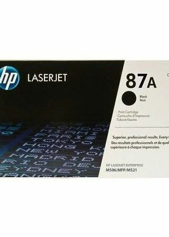 Картридж лазерный HP 87A CF287A черный (9000стр.) для HP LJ Ent M506/M527