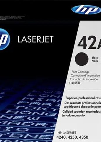 Картридж лазерный HP Q5942A черный (10000стр.) для HP LJ 4250/4350