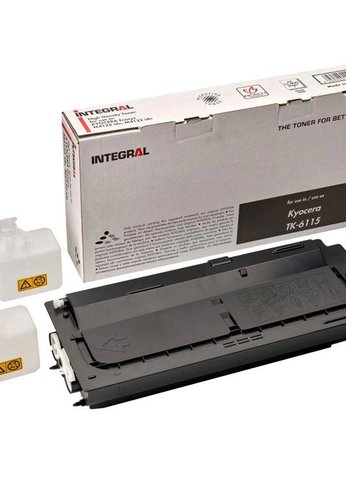 Картридж лазерный INTEGRAL TK-6115 для Kyocera EcoSys-M4125/M4132 (15000k) (12100097)