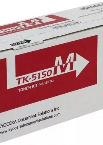 Картридж лазерный Kyocera TK-5150M 1T02NSBNL0 пурпурный (10000стр.) для Kyocera P6035cdn/M6035cidn/M6535cidn