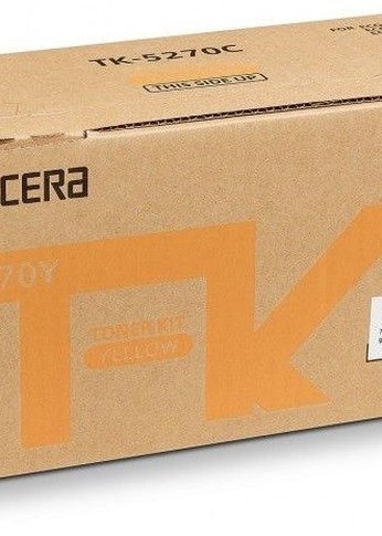 Картридж лазерный Kyocera TK-5270Y 1T02TVANL0 желтый (6000стр.) для Kyocera M6230cidn/M6630cidn/P6230cdn