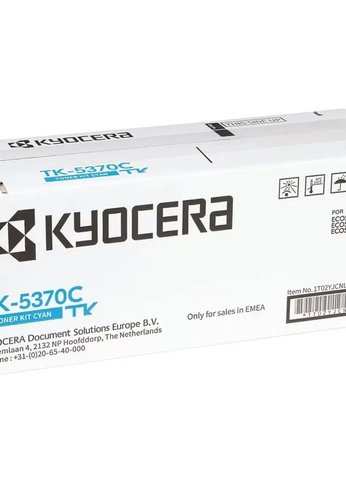 Картридж лазерный Kyocera TK-5370C 1T02YJCNL0 голубой (5000стр.) для Kyocera PA3500cx/MA3500cix/MA3500cifx