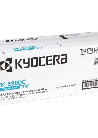 Картридж лазерный Kyocera TK-5380C 1T02Z0CNL0 голубой (10000стр.) для Kyocera PA4000cx/MA4000cix/MA4000cifx