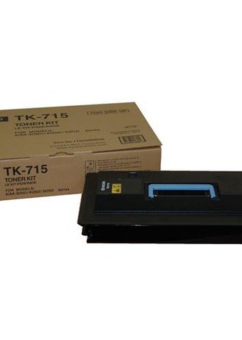 Картридж лазерный Kyocera TK-715 1T02GR0EU0 черный (34000стр.) для Kyocera KM3050/4050/5050