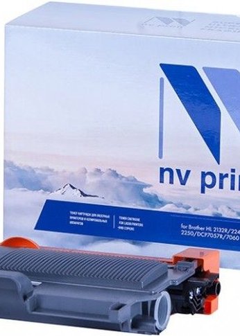 Картридж лазерный NVP NV-TN-2090T/TN-2275T UNIV для принтеров Brother HL-2132R/ 2240/ 2250/ DCP7057R/ 7060, 2500 страниц